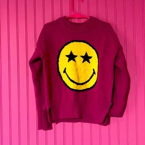 Girls sweater , smiley face from gap brand new